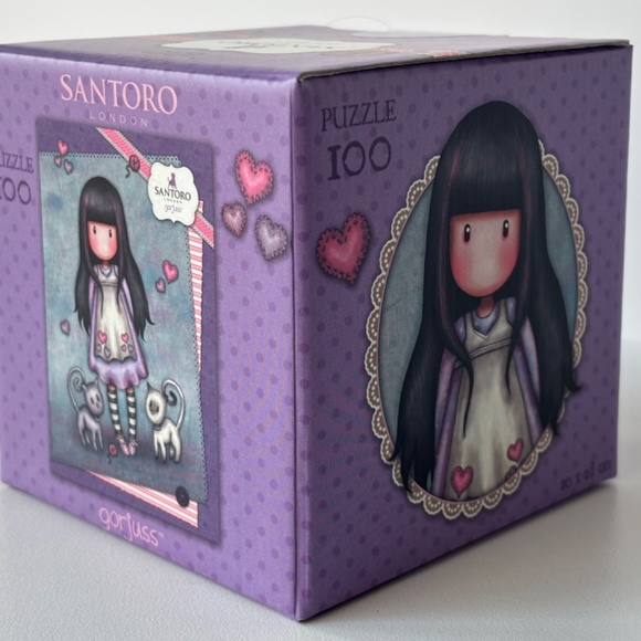 Brand New ! Educa Santoro London Gorjuss Puzzle - 100 pieces- Tall Tail - Picture 6 of 7